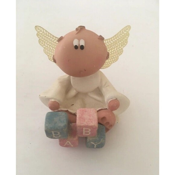 Lot Of 6 Angel Cheeks by Kirks 2001 “Baby” 2.5" Figurines - Picture 3 of 7